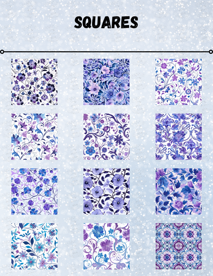 "Lavender Delight" Decorative Diamond Painting Release Paper