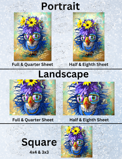 "Priscilla" by ©Richard Lorenz Decorative Diamond Painting Release Papers