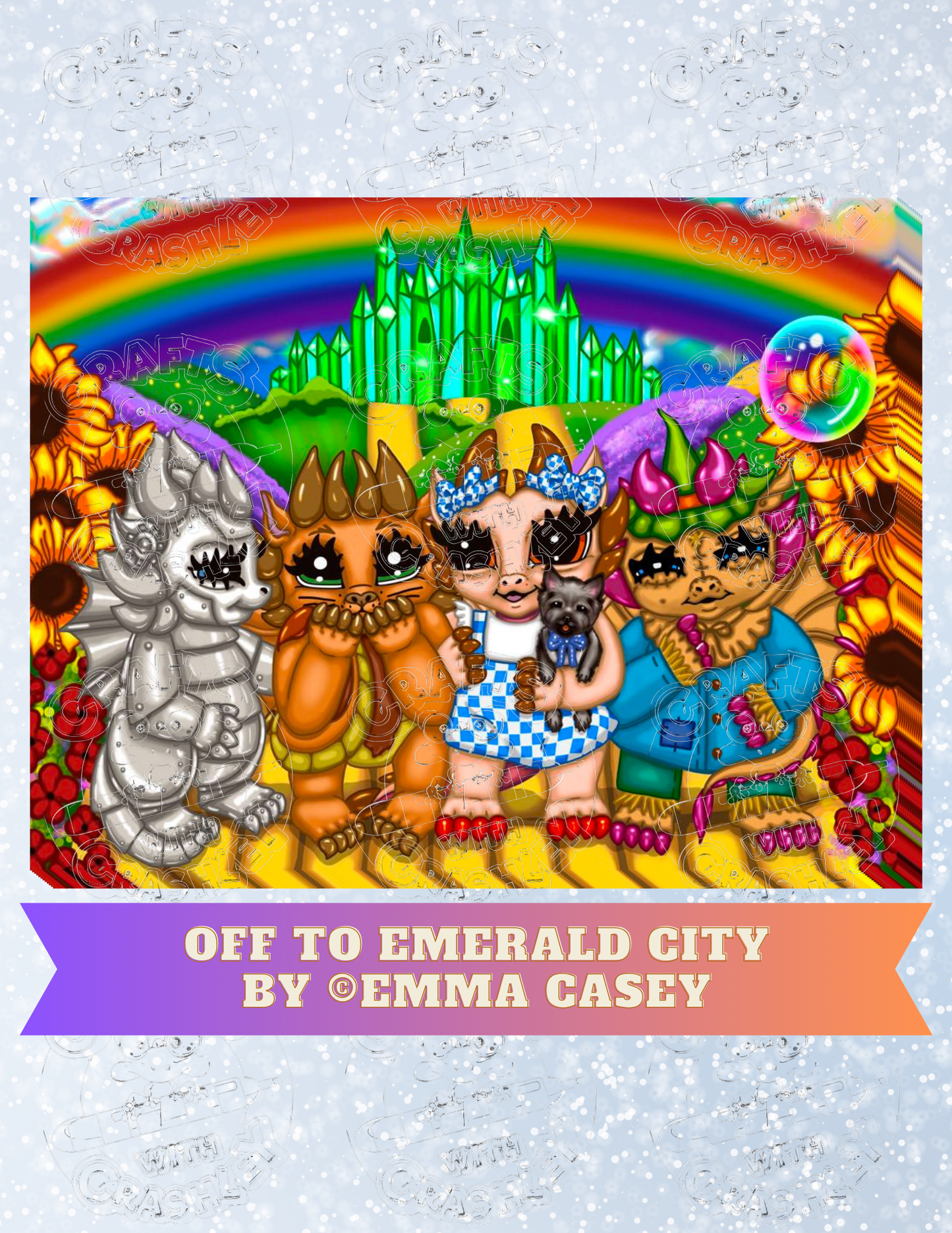 Product Bundle "Off to Emerald City" ©Emma Casey