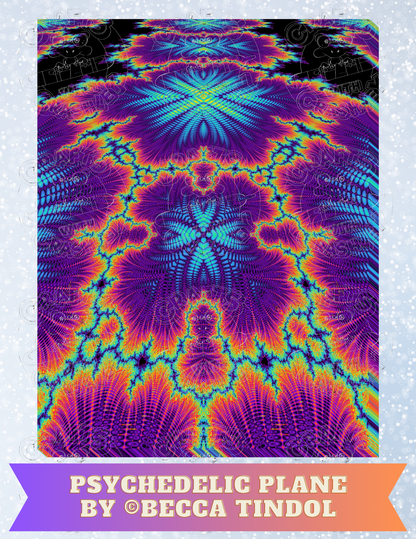 Product Bundle "Psychedelic Plane" by ©Becca Tindol