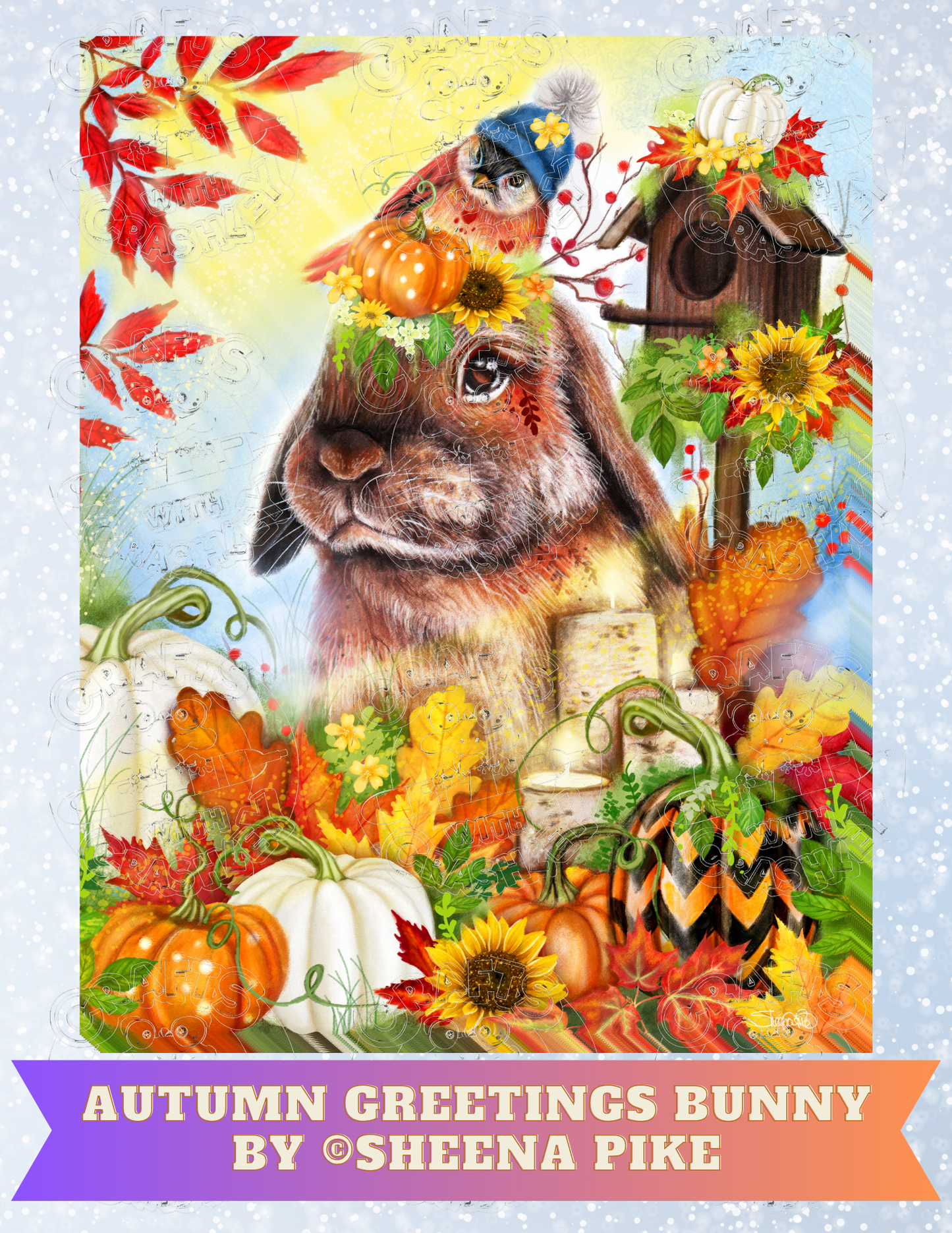 Product Bundle "Autumn Greetings Bunny" by ©Sheena Pike
