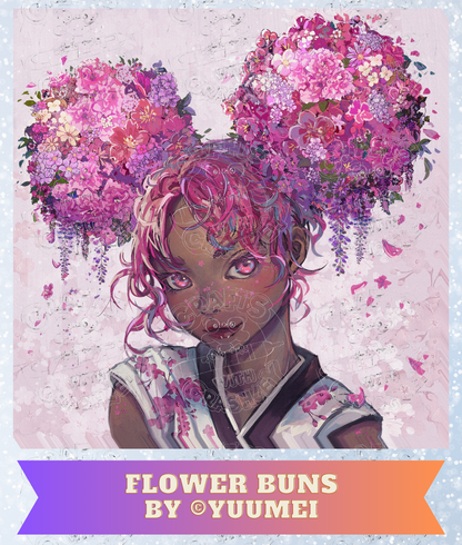 Product Bundle "Flower Buns" by ©Yuumei