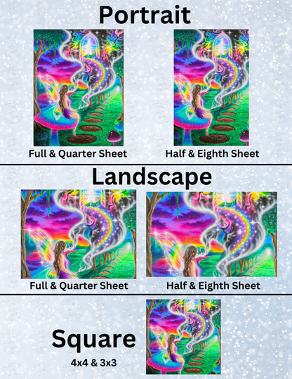 "Dream Portal" by Becca Tindol Decorative Diamond Painting Release Papers