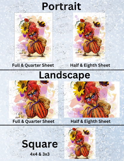 "Mildred" by ©Richard Lorenz Decorative Diamond Painting Release Papers