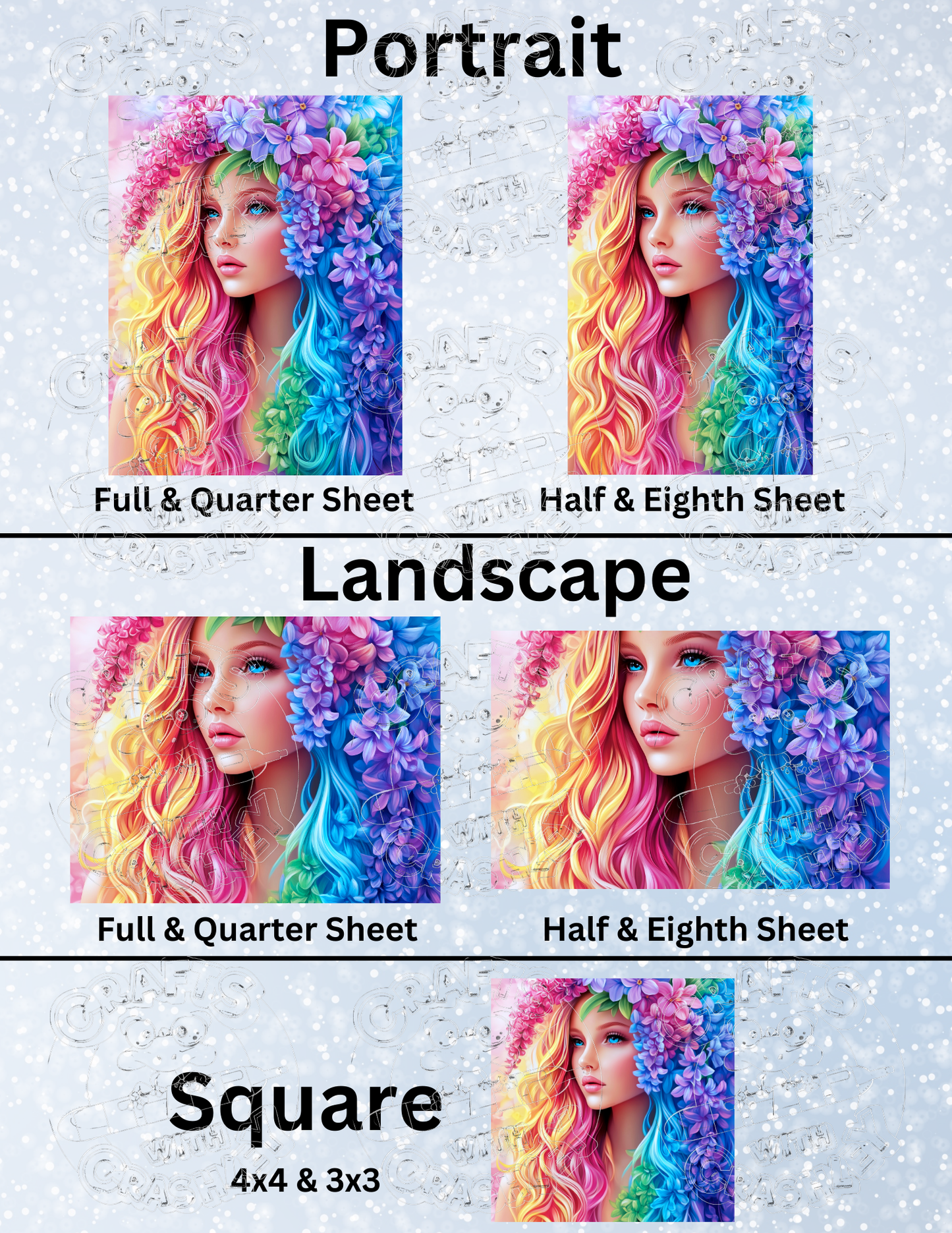 Product Bundle "Hyacinth" by ©Cocomarshmallow