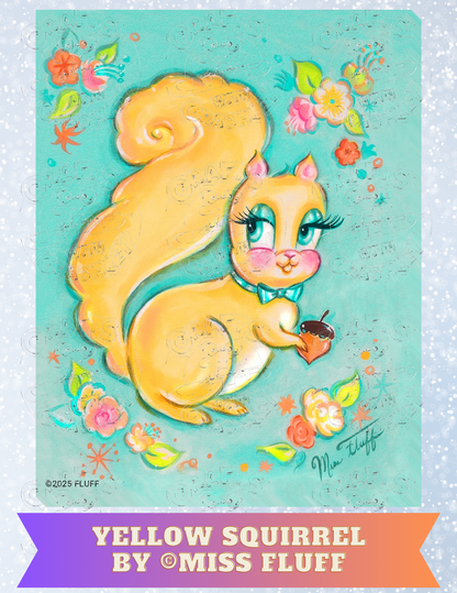 Product Bundle "Yellow Squirrel" by ©Miss Fluff