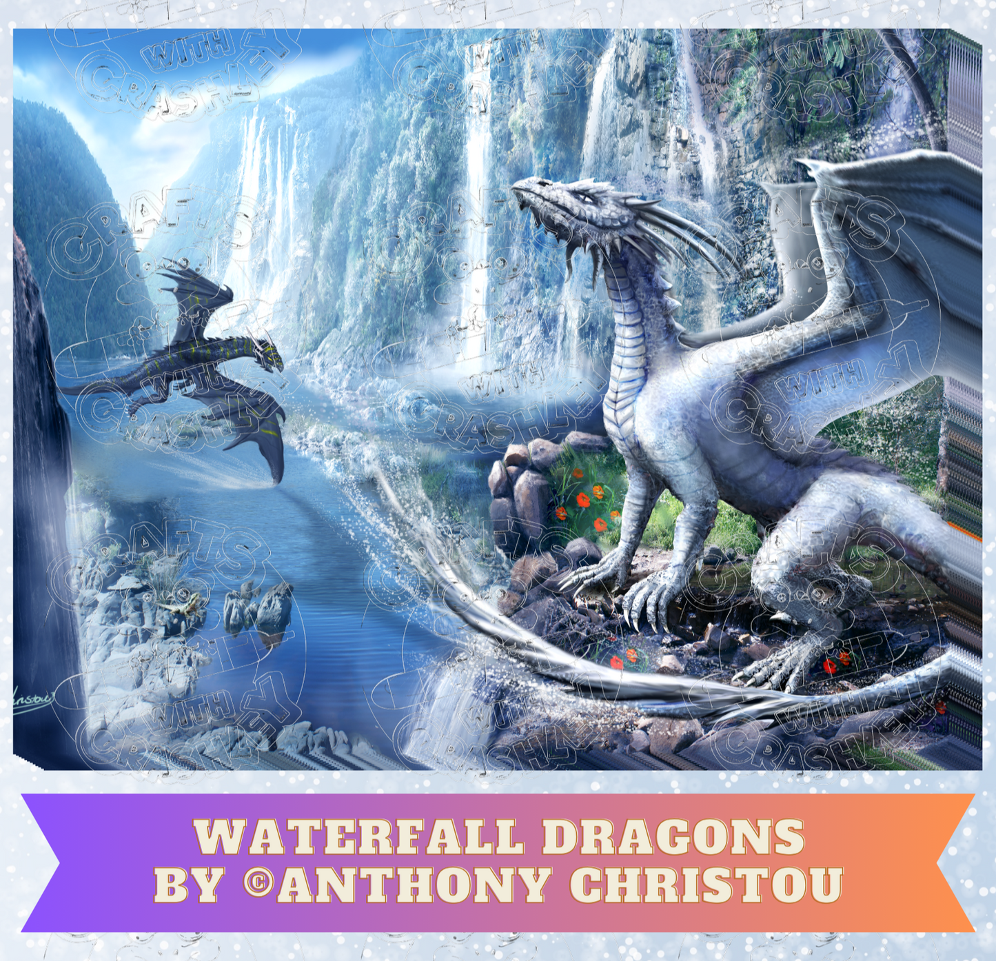 Product Bundle "Waterfall Dragons" by ©Anthony Christou