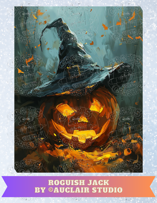 "Roguish Jack" by ©Auclair Studio Premium Decorative Release Papers for Diamond Painting