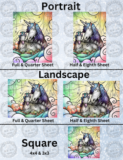 "Magical Mama" by ©Mandie Manzano Decorative Diamond Painting Release Papers