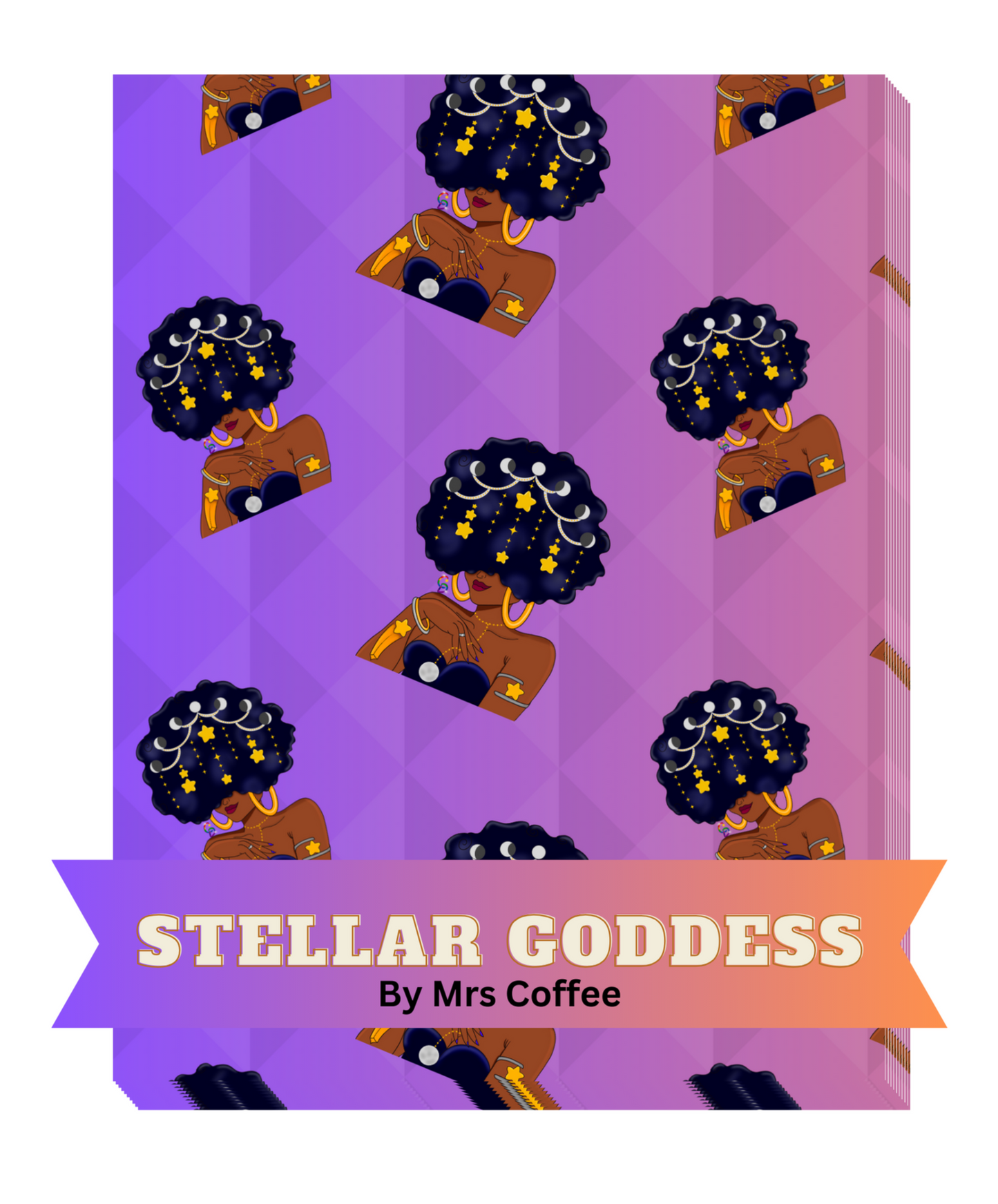 "Stellar Goddess" by Mrs Coffee Decorative Diamond Painting Release Papers