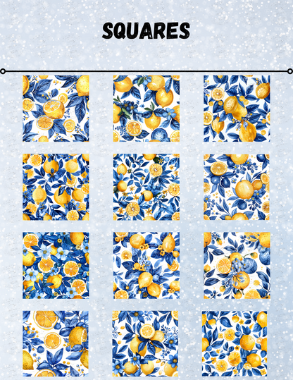 "Lemon Delight" Decorative Diamond Painting Release Paper