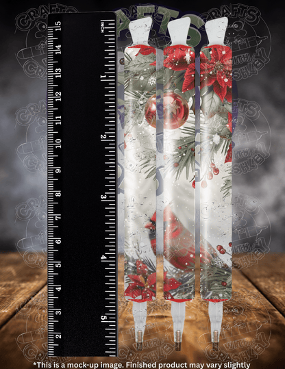 "Winter Cardinal Wishes" Premium Accessories for Diamond Painting