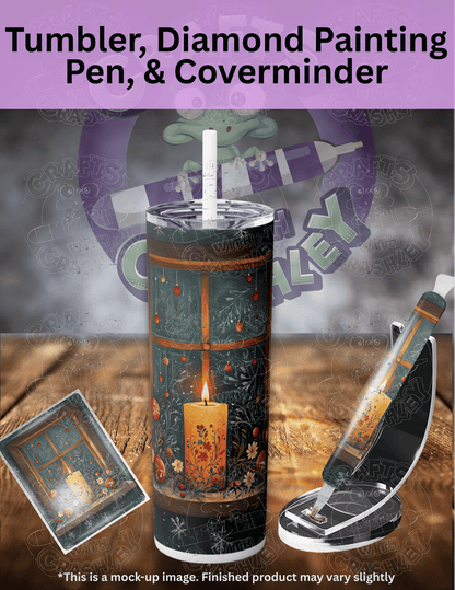 "Winter Glow Reflections" Premium Accessories for Diamond Painting