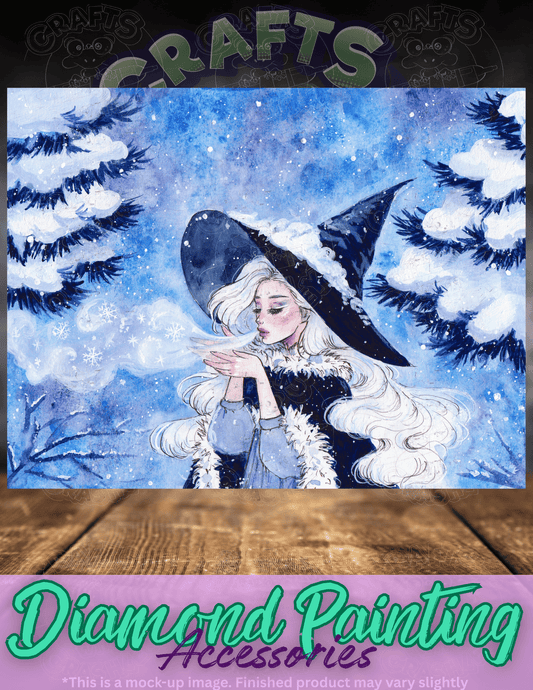 "First Snow" by ©Aria Illustration Premium Accessories for Diamond Painting