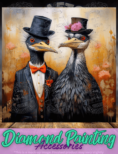 "Ollie and Vera" by ©Stacy Deal Premium Accessories for Diamond Painting