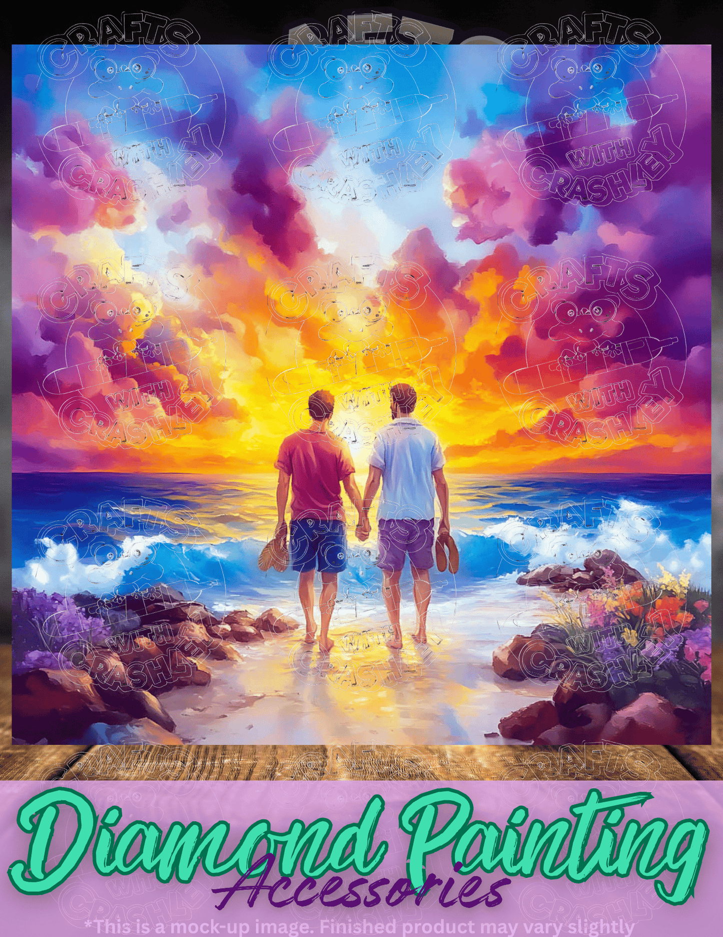 "Just Us, Just Love" by ©Stacy Deal Premium Accessories for Diamond Painting