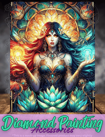 "Chakra Goddess" by ©Kelly Reins Premium Accessories for Diamond Painting