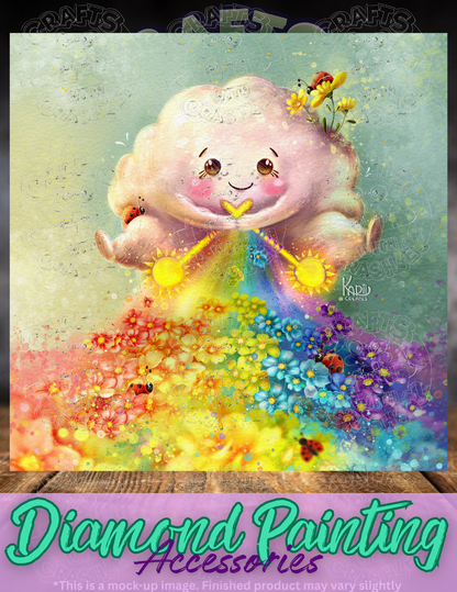 "Knit Your Way to Happiness" by ©Karii Creates Premium Accessories for Diamond Painting