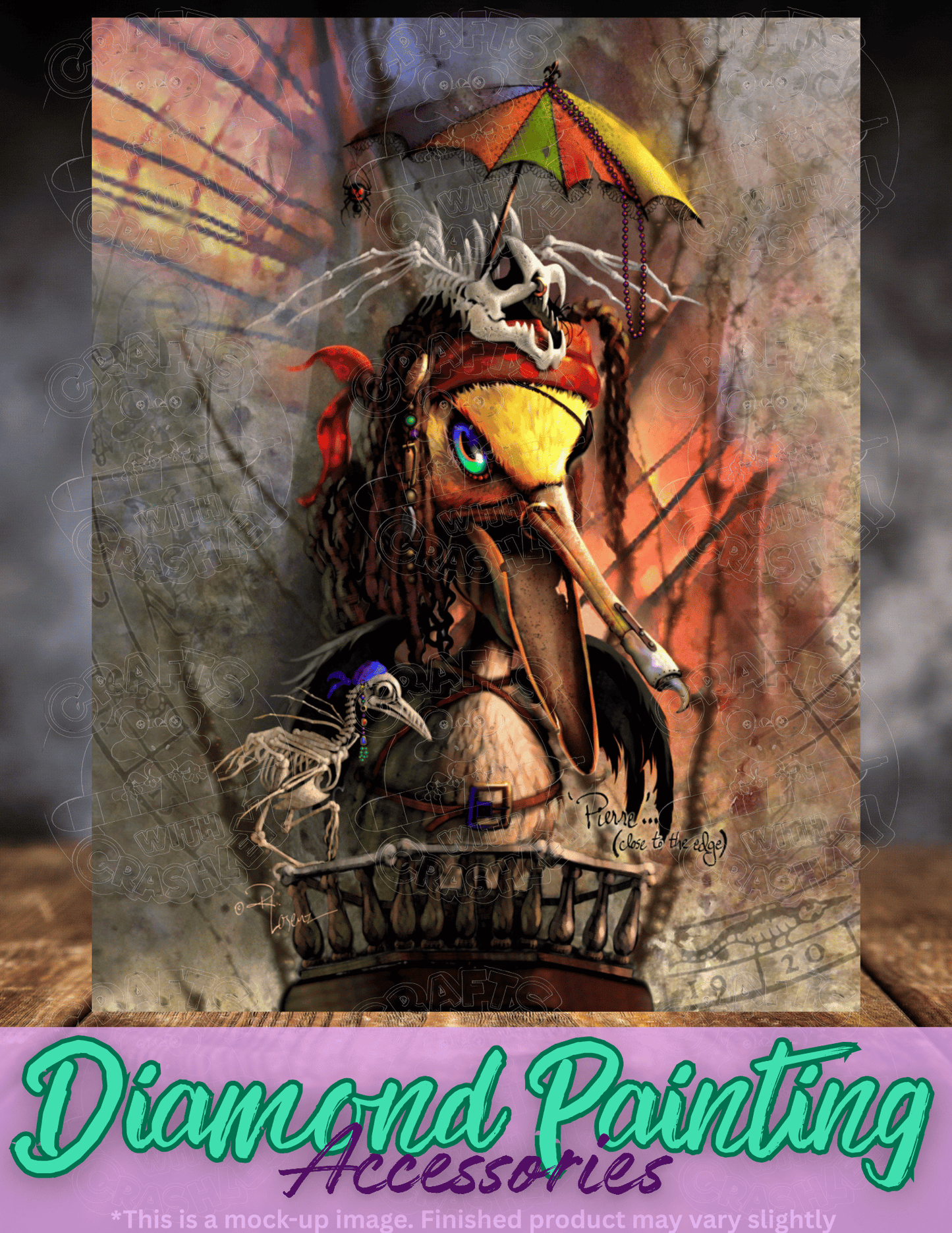 "Pierre" by ©Richard Lorenz Premium Accessories for Diamond Painting