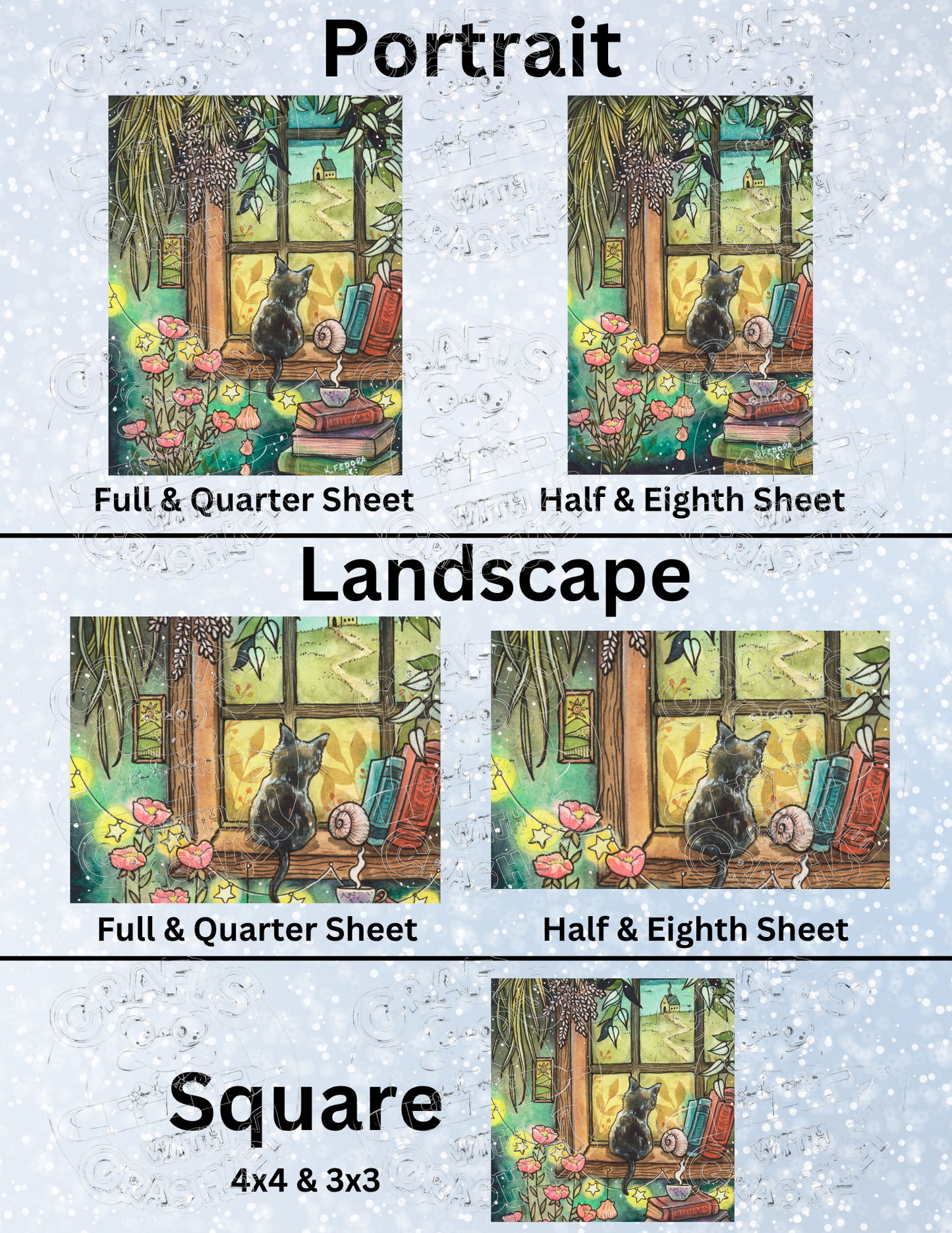 Product Bundle "Keeping Watch" by ©Kat Fedora