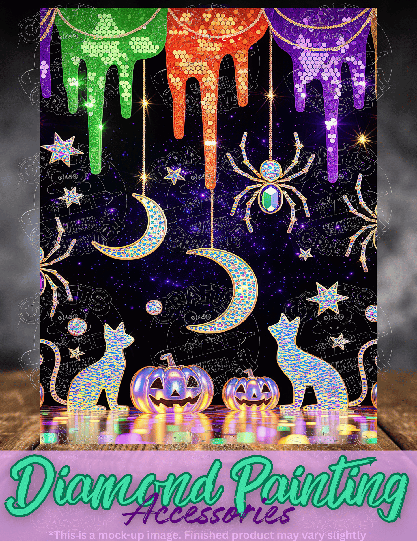 "Halloween Bling" Premium Accessories for Diamond Painting