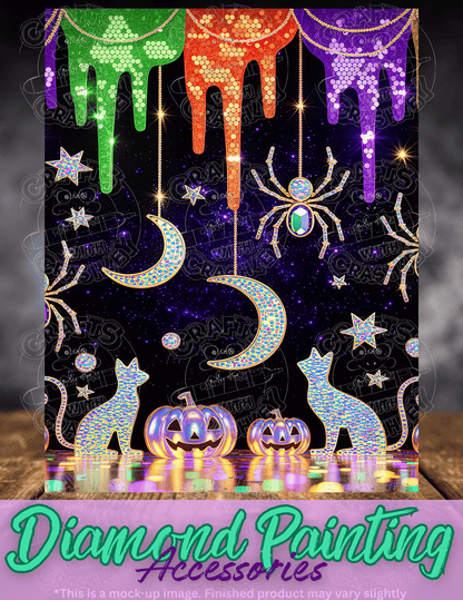 "Halloween Bling" Premium Accessories for Diamond Painting