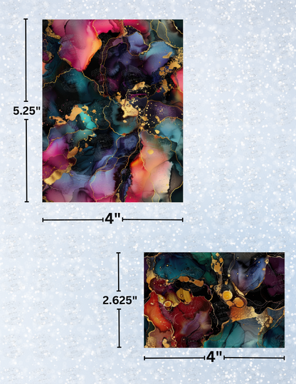 "Midnight Splash" Decorative Diamond Painting Release Papers