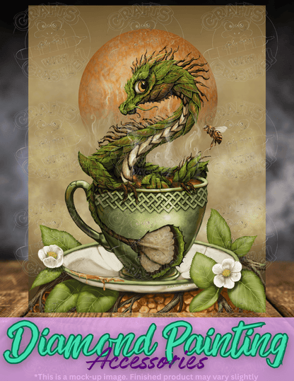 "Tea Dragon" by ©Stanley Morrison Premium Accessories for Diamond Painting