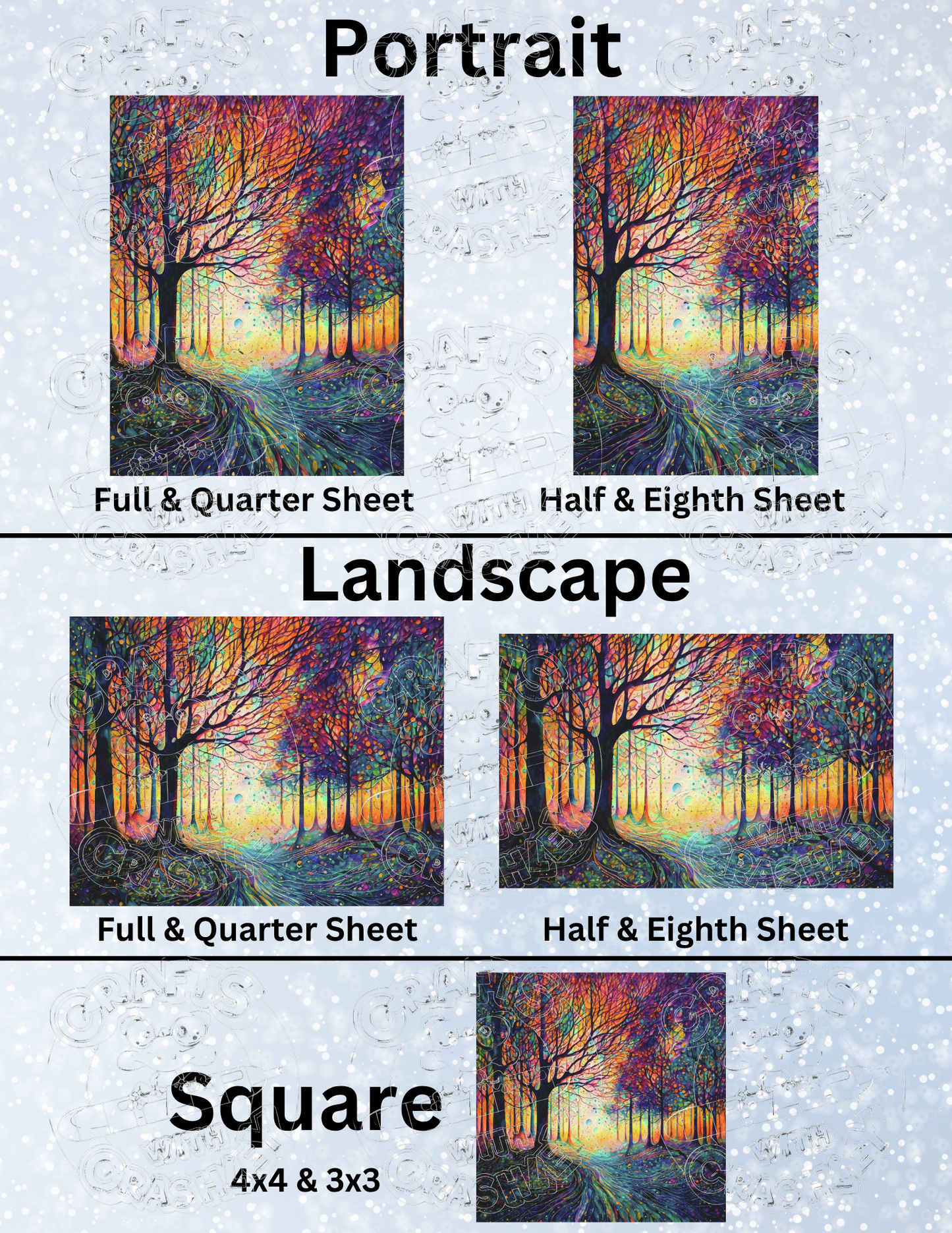 Product Bundle "The Magic Forest" by ©Peggy Collins