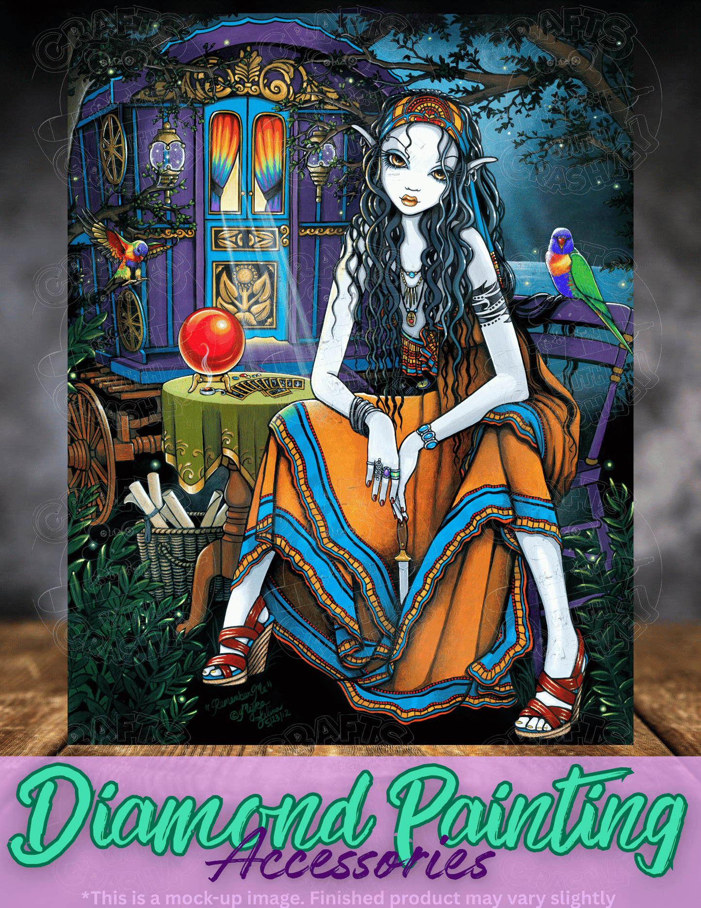 "Remember Me" by ©Myka Jelina Premium Accessories for Diamond Painting