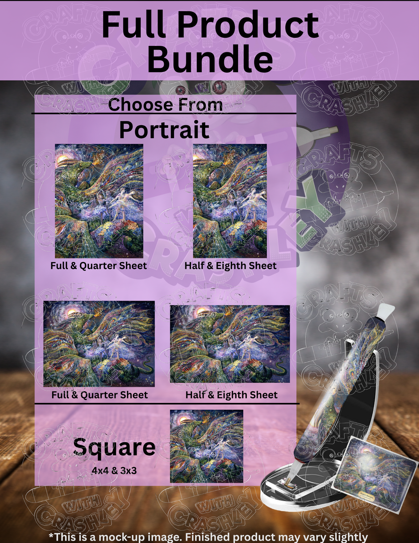 "Dragon Dancers" by ©Josephine Wall Premium Accessories for Diamond Painting