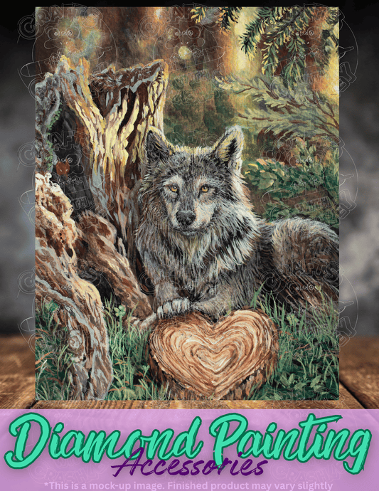 "Wolf Heart" by ©Dakota Daetwiler Premium Accessories for Diamond Painting