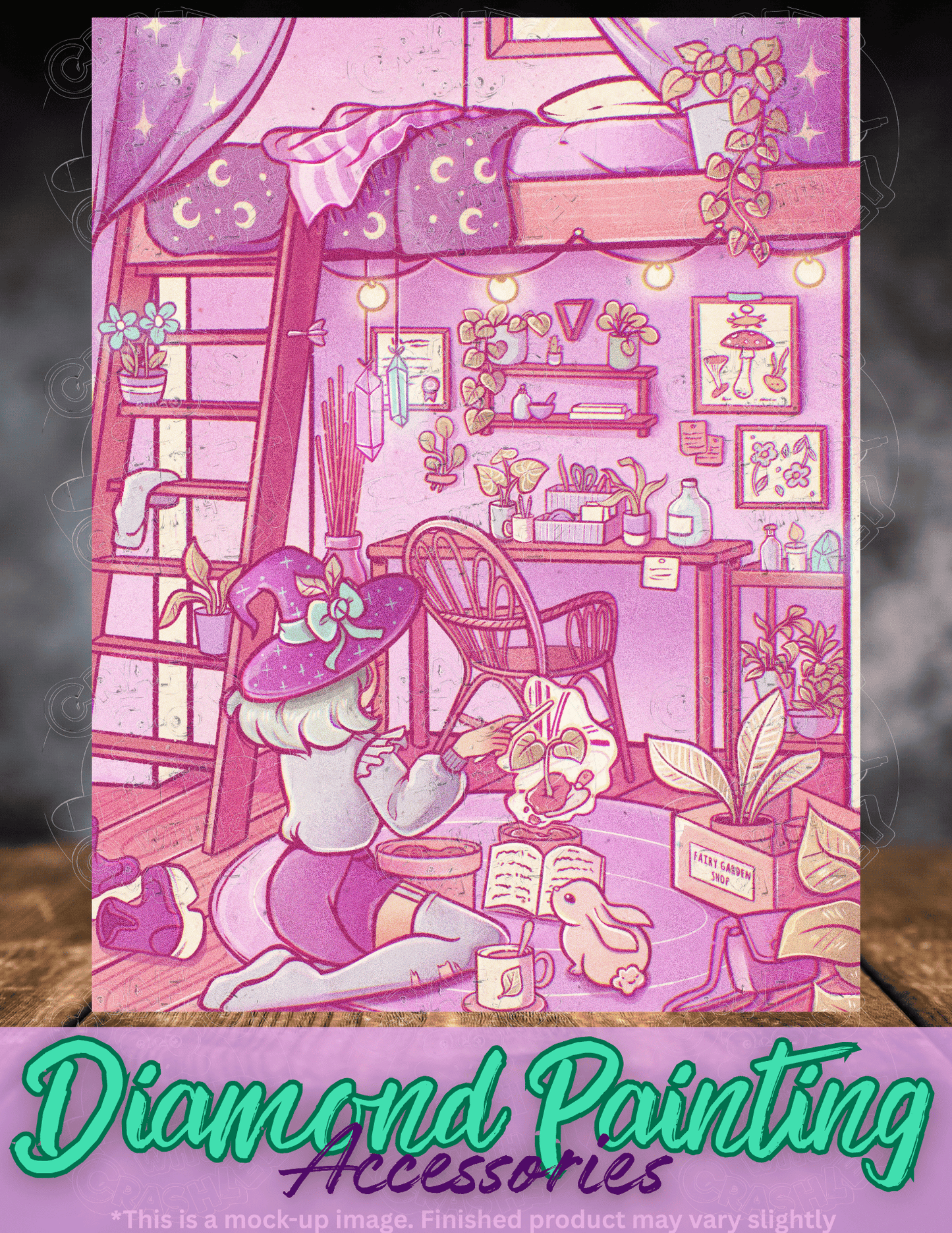 "Olivia's Room" by ©Mrs Butter D Premium Accessories for Diamond Painting