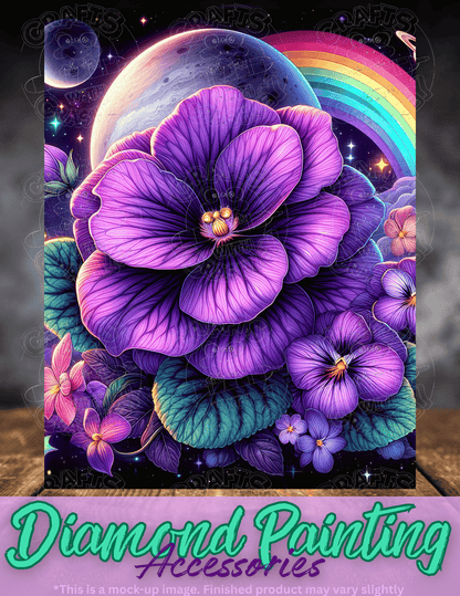 "Cosmic Violet" by ©Cocomarshmallow Premium Accessories for Diamond Painting