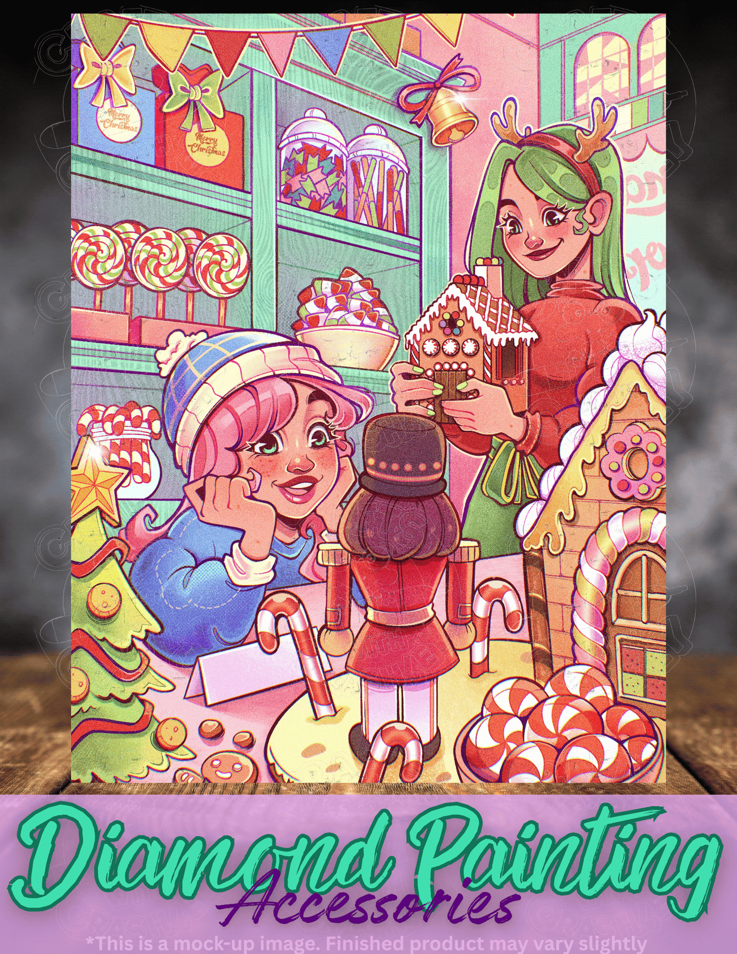 "Christmas Candy Shop" by ©Mrs Butter D Premium Accessories for Diamond Painting