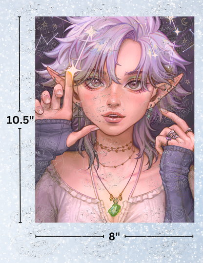 "Written in the Stars" By ©Ivy Dolamore Decorative Diamond Painting Release Papers