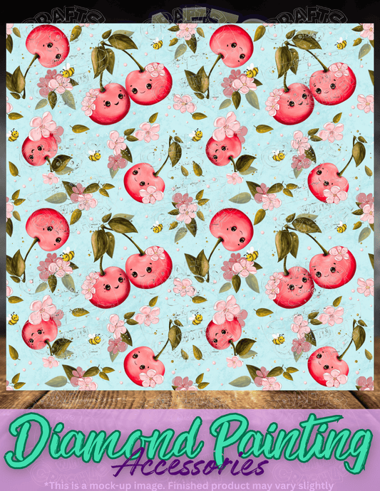 "Cherry Babies" by ©Karii Creates Premium Accessories for Diamond Painting