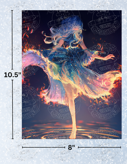 "Starfire Dance" by ©Yuumei Decorative Diamond Painting Release Papers