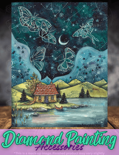 "Big Skies" by ©Kat Fedora Premium Accessories for Diamond Painting