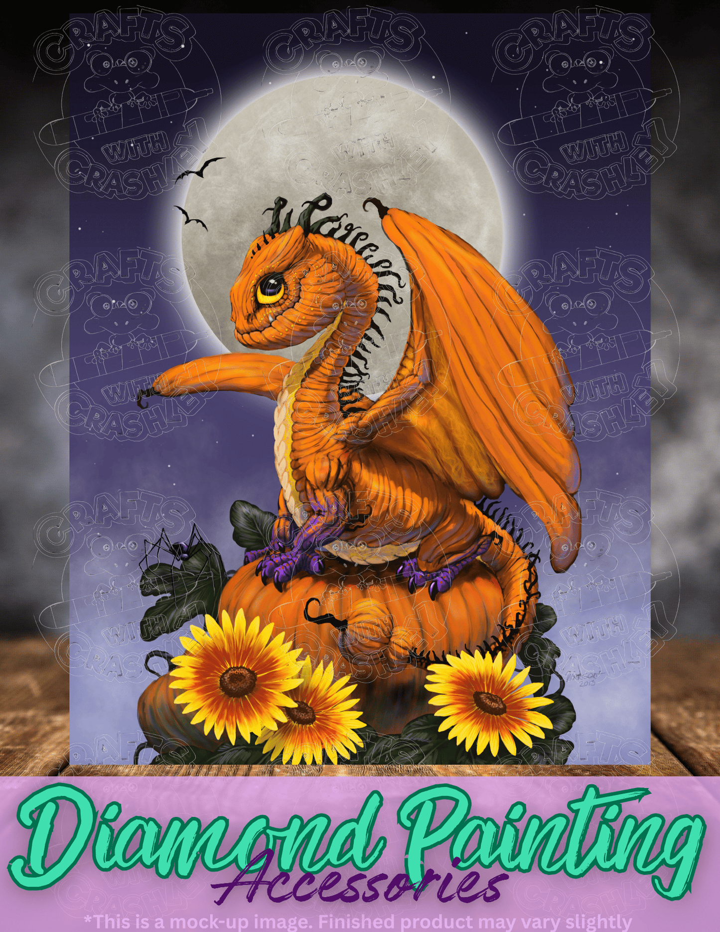 "Pumpkin" by ©Stanley Morrison Premium Accessories for Diamond Painting