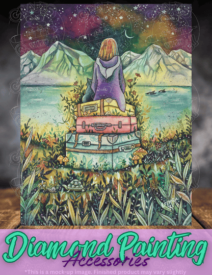 "Adrift but not Lost" by ©Kat Fedora Premium Accessories for Diamond Painting