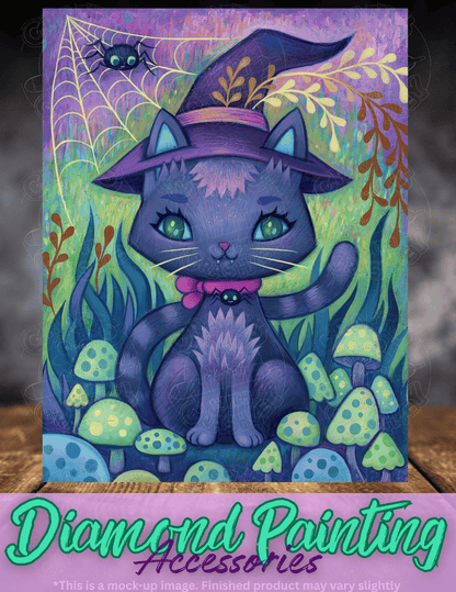 "The Witch's Cat" by ©Jeremiah Ketner Premium Accessories for Diamond Painting