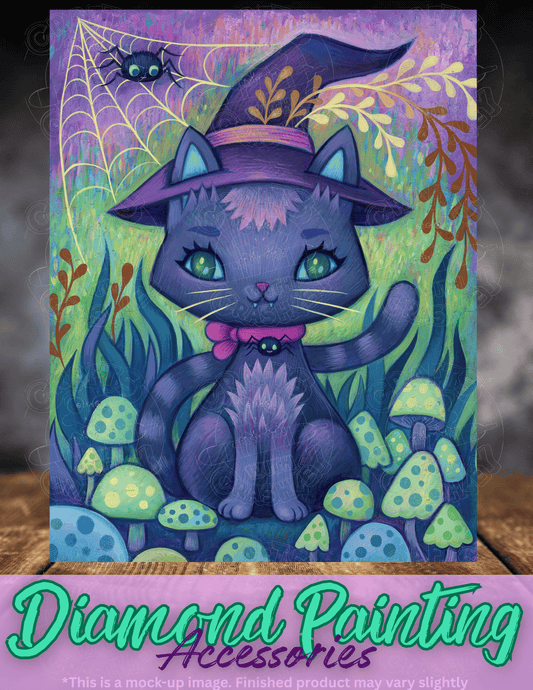 "The Witch's Cat" by ©Jeremiah Ketner Premium Accessories for Diamond Painting