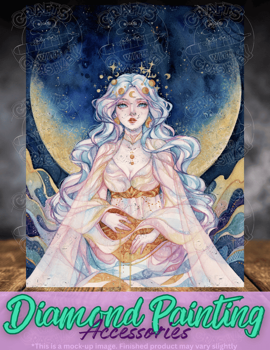 "Lunar Goddess" by ©Margaret Morales Premium Accessories for Diamond Painting