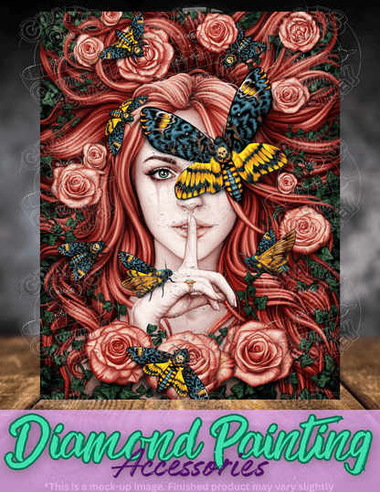 "Lady Moth" by ©Sarah Richter Premium Accessories for Diamond Painting
