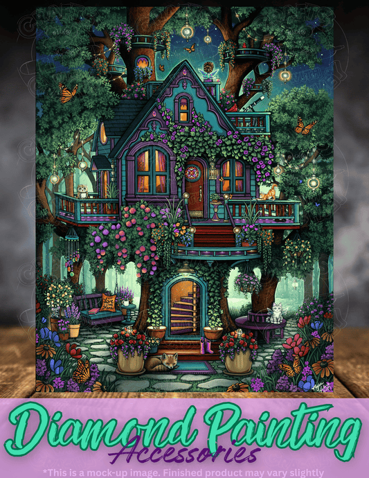 "Love Lives Here" by ©Myka Jelina Premium Accessories for Diamond Painting