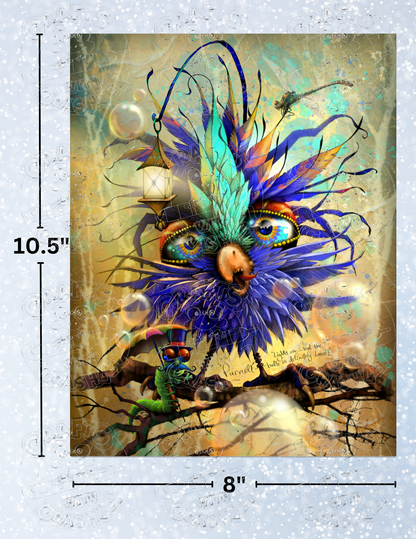 "Purnell" by ©Richard Lorenz Decorative Diamond Painting Release Papers