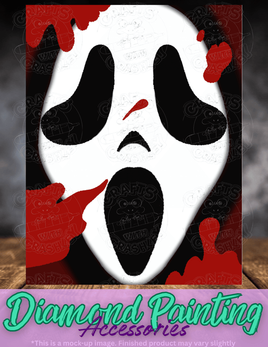 "Ghost Mask" by ©Mrs Coffee Premium Accessories for Diamond Painting
