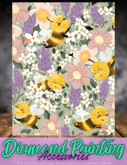 "Bee Bee Bumble Bee" by ©Karii Creates Premium Accessories for Diamond Painting