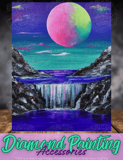 "Aurora Falls" by ©Deborah Malcolm Premium Accessories for Diamond Painting